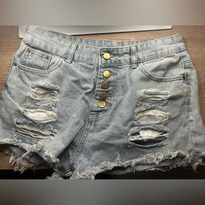SHEIN Jean Shorts 

Size: MED